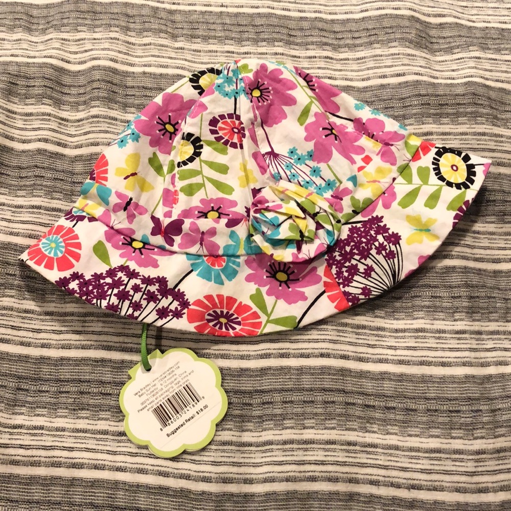 Vera Bradley baby sun hat